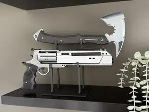 RE9 Axe + Requiem Display Stand