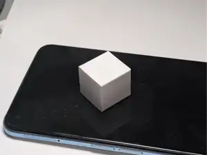 20x20mm Cube Test + Ironing test