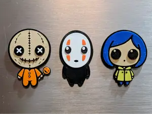 Cute Halloween Movie Characters - Magnets (Part 8)
