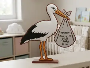 Parametrisk Stork Födelseinfo