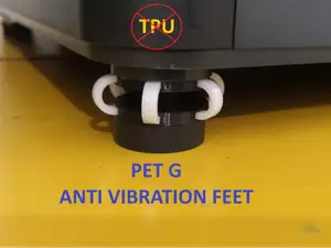 P1 - P1S - X1C - anti vibration feet - PETG