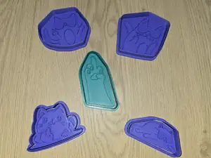 Funny Cat Fack Cookie Cutter Dough Play Gift Shape