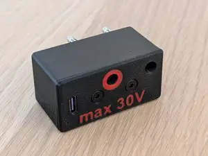 banana plug to USB-C adapter parametric