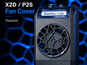 X2D / P2S Fan Cover - Voronoi