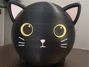 Gato hucha rechoncho
