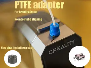Creality space pi filament dryer PTFE tube holder