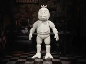 Chica from Five Nights at Freddy's. Figurine