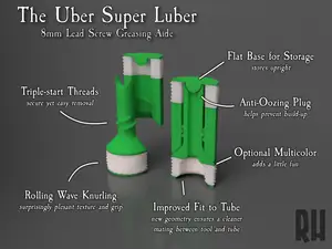 The Uber Super Luber - a new 8mm lead screw aide!