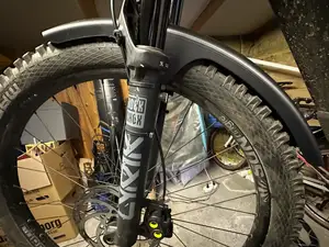 MTB Front Mudguard/Fender 29"/27.5" +Zip-Tie Mount
