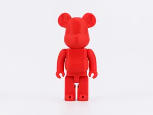 Bearbrick Style Figur Designer Bear Stature
