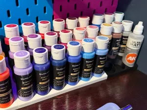 34mm Acrylic Paint Bottle Holder