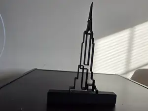 Модель разрушенного небоскрёба: STL для 3D-печати