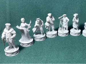 Don Quixote Opponents Chess Set: Village People