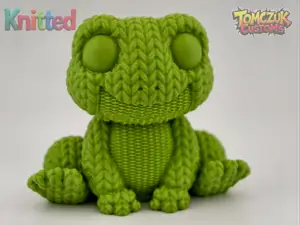 Knitted Frog – Jumping with Cuteness!