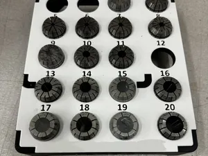ER32 collets 3–20 mm (18 pcs) stackable