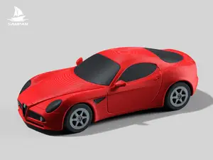 【AlfaRomeo】阿尔法・罗密欧 8C Competizione 豪华GT跑车 组装/轮胎可动