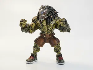 Buff Predator Figurine Muscular Character