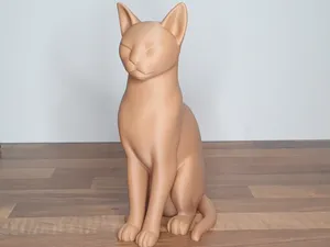 Katzen skulptur