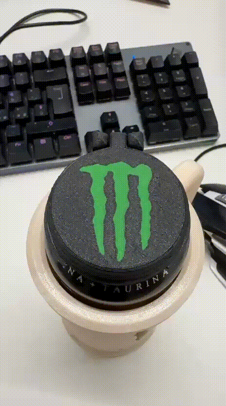 TAPPO LATTINA MONSTER ENERGY