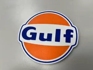 Gulf Oil drinks coaster