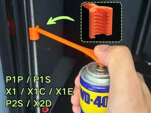 Z-Axis Lead Screw Cleaning & Lubrication Nozzle