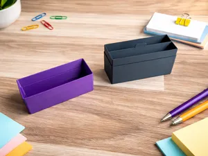 A8 Lernbox für Karteikarten - kompakt & mobil