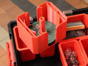 QBRICK SYSTEM TWO INSERT angle grinder 125mm discs