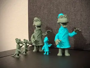 Gena the Crocodile - keychain