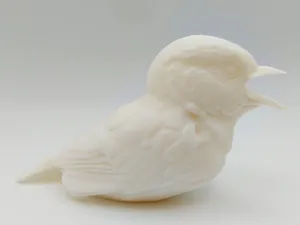 Chirping Chickadee Bird Animal Miniature