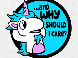 Bluey Unicorse (Unicorn)