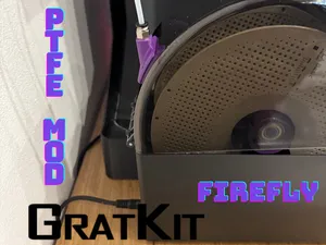 GratKit Firefly - ptfe adapter mod - PC4-m10