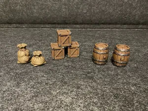 Boxes, barrels and sacks 1