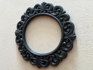 Victorian Goth Rounded Wall Frame Goth Home Decor