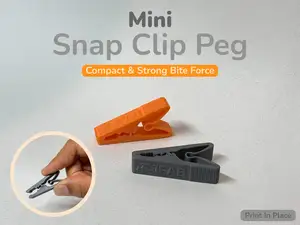Mini Snap Clip Peg