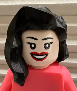 Big Brick * Female Face with Smile