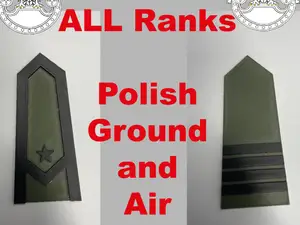 All Polish Military Ranks – Land and Air Force