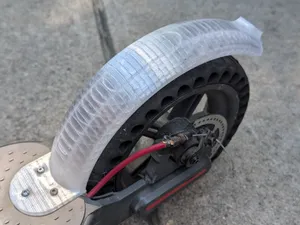 M365 Fender w/o hook for non-folding handle bars