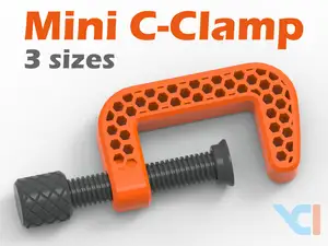 Mini C-Clamp - 3 sizes