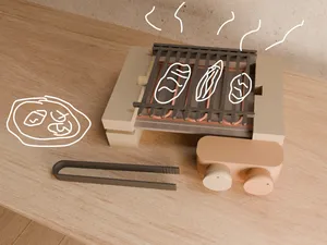 Mini BBQ Grill toy set