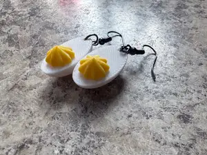 Deviled Egg Earrings