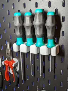 Screwdriver holder for Ikea SKÅDIS