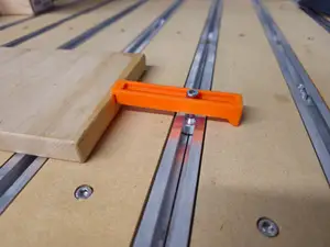 CNC - Hold Down Clamp - Fixturing - Back Stop
