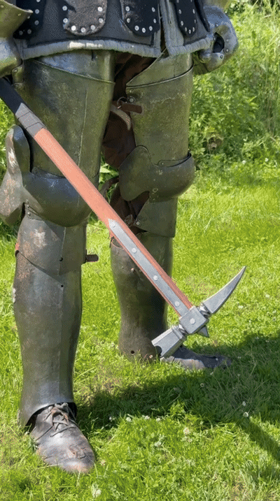 Medieval Bec de corbin - Kriegshammer