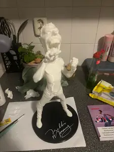 Freddie Mercury Cartoon Style (with Signature)