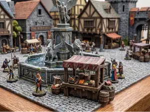 Tabletop RPG Market Stall Scatter Terrain