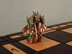 Tiny Angry Ghidorah