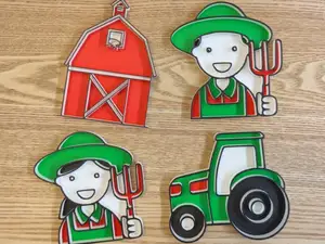 Sensory play farmers