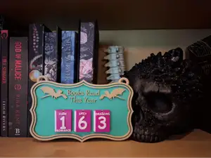 Fully Customizable - Books Read This Year Sign