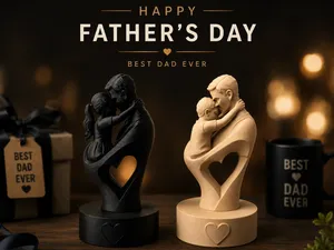 Father's Day father and daughter - father and son