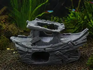 Schiffswrack Aquarium Höhle